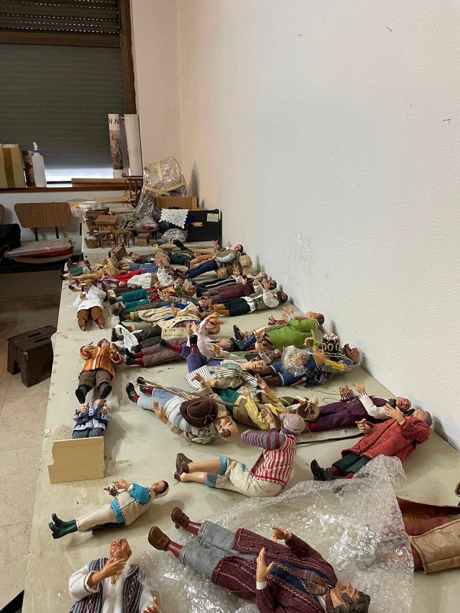 Últimos preparativos para mañana