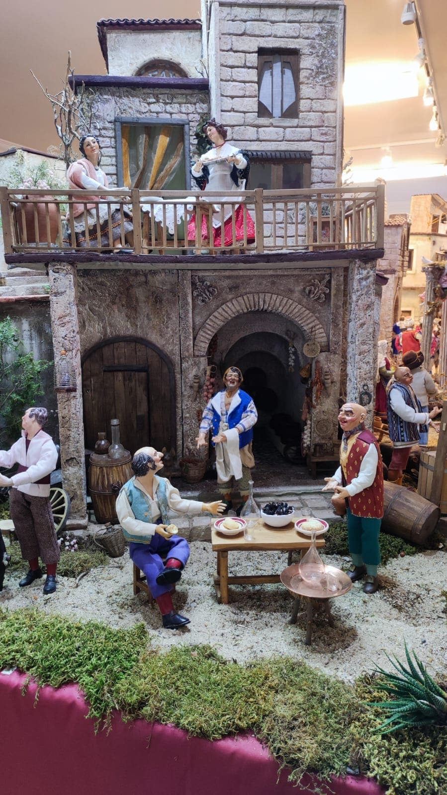 Figuras napolitanas en su lugar