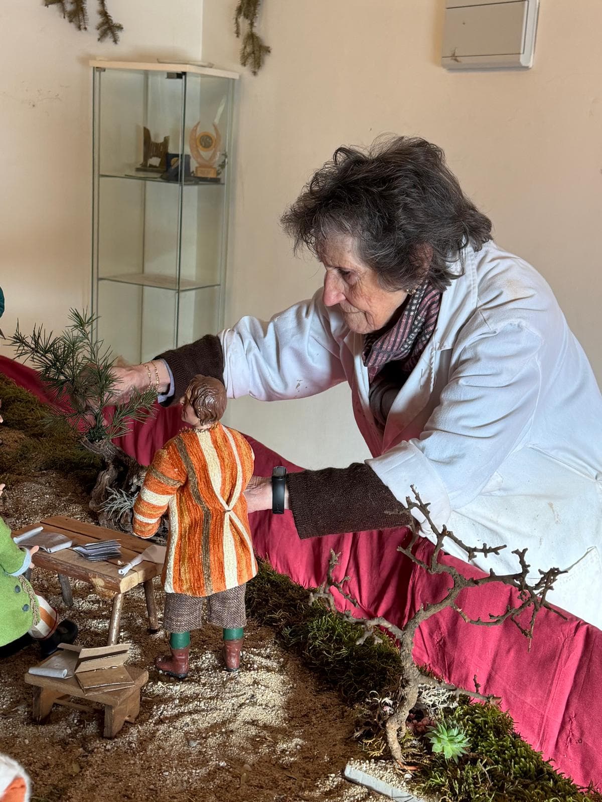 Montaje final del belén 2025