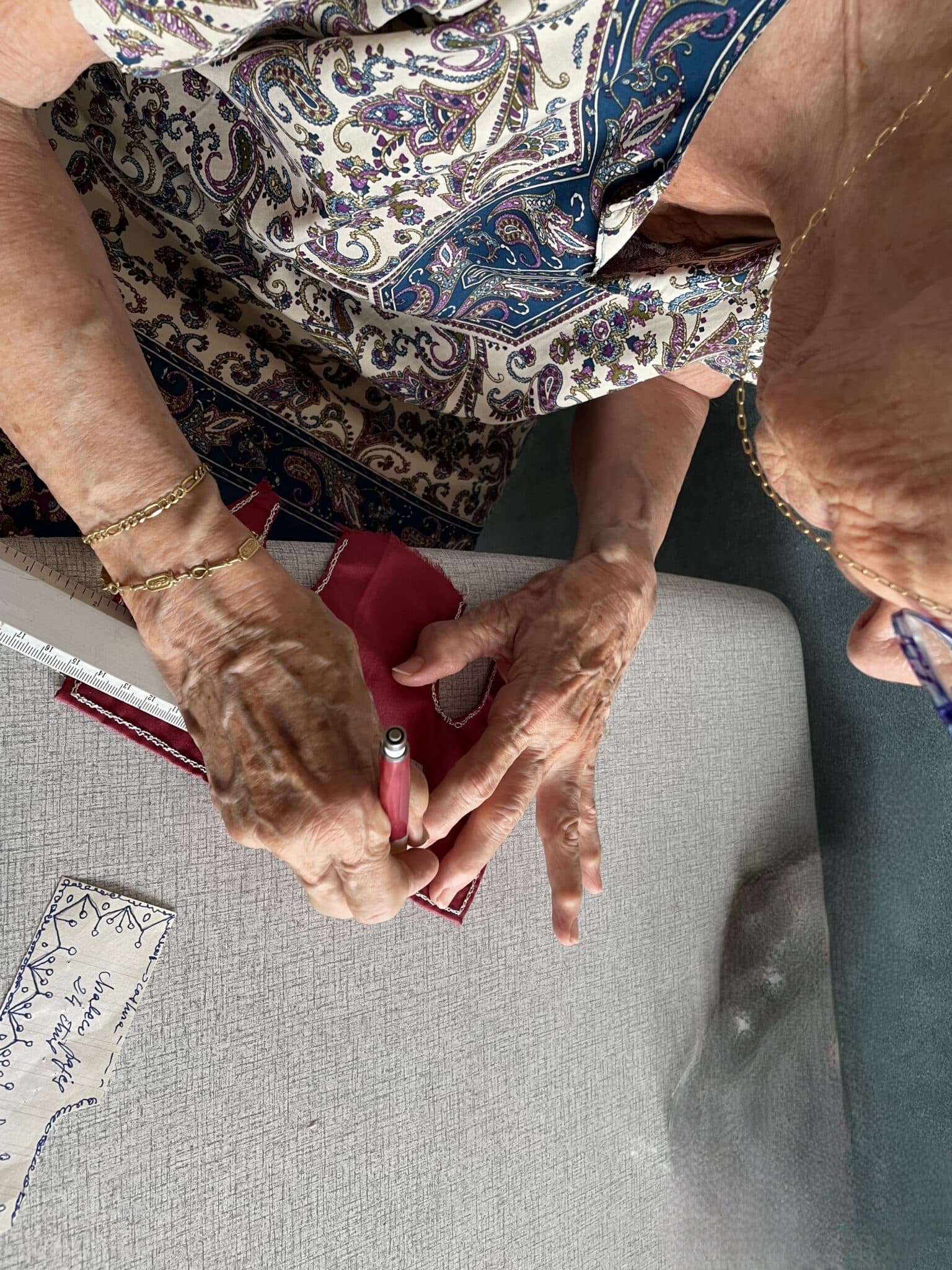 Confección de ropajes