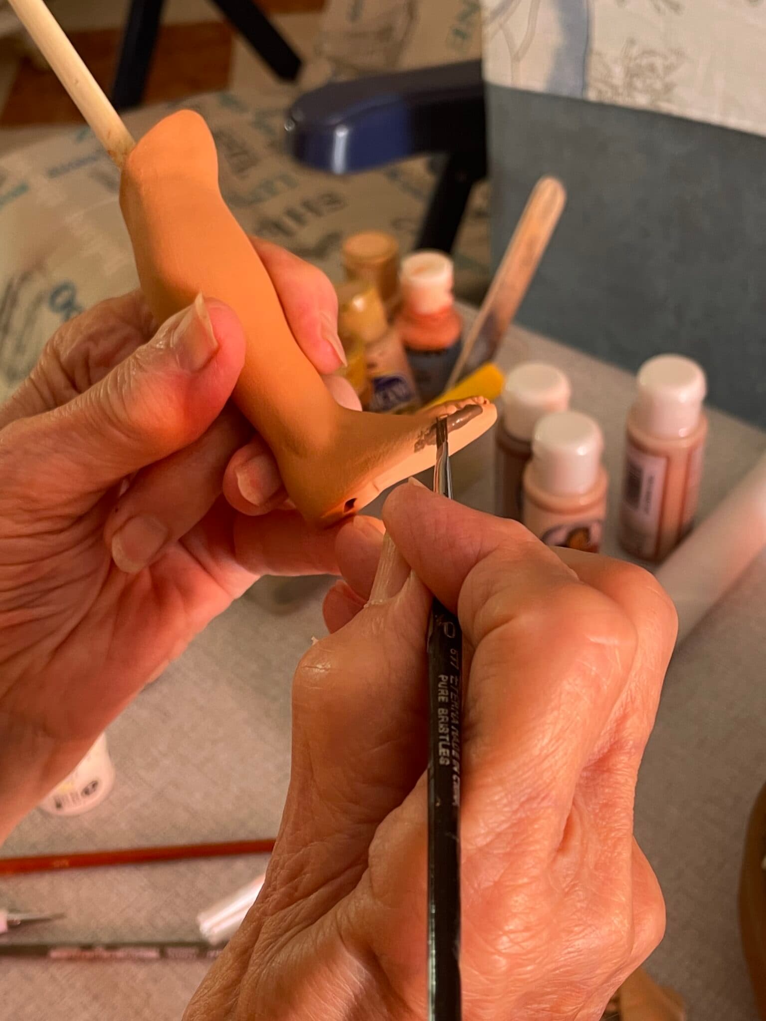 Extremidades de madera