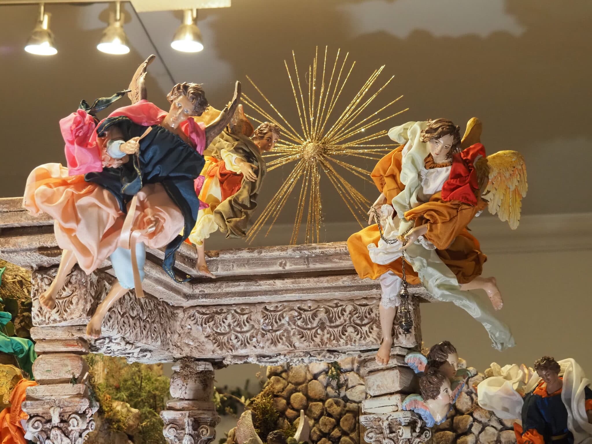 Virgen María y San José