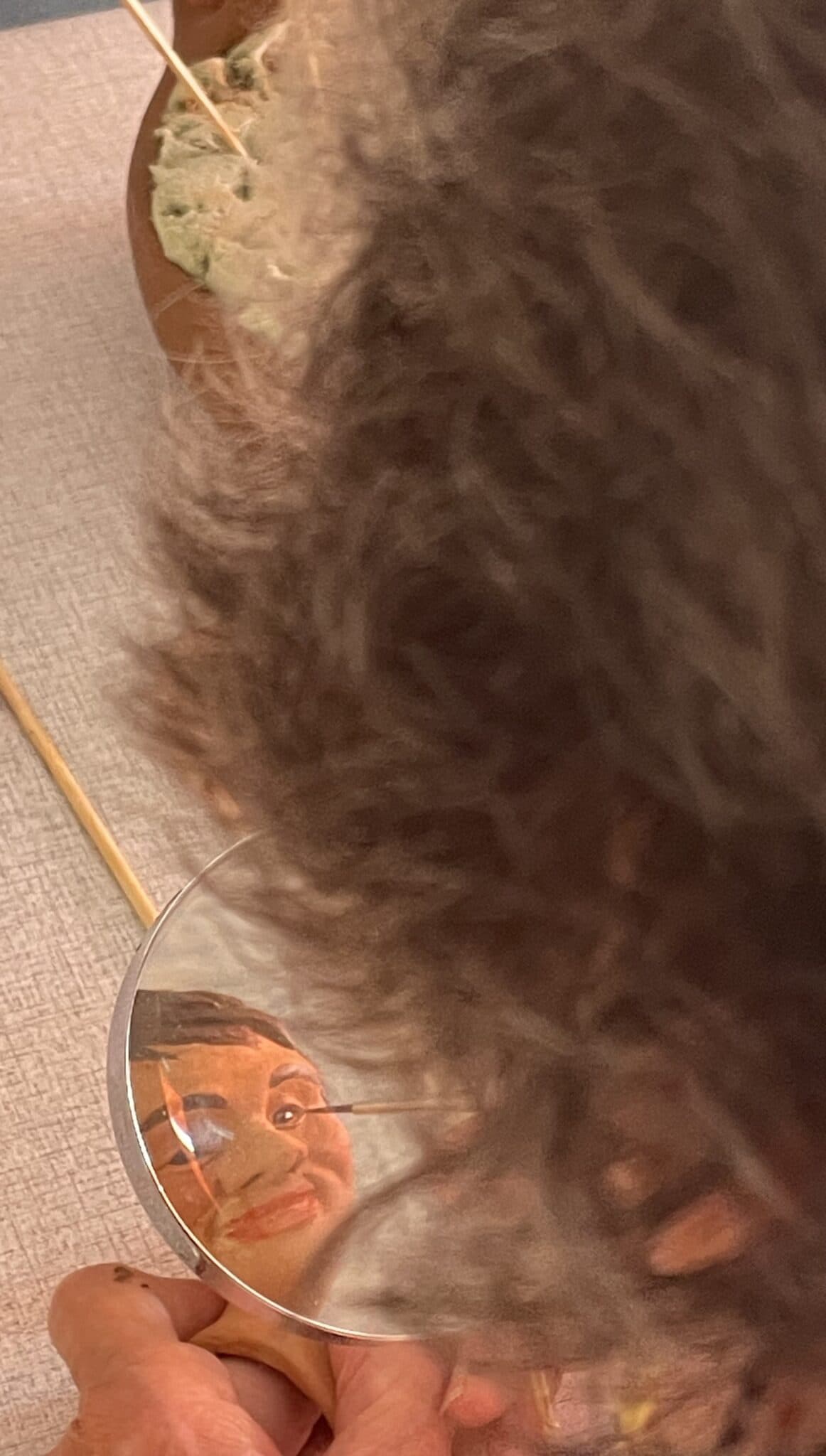 Pintando caras de figuras