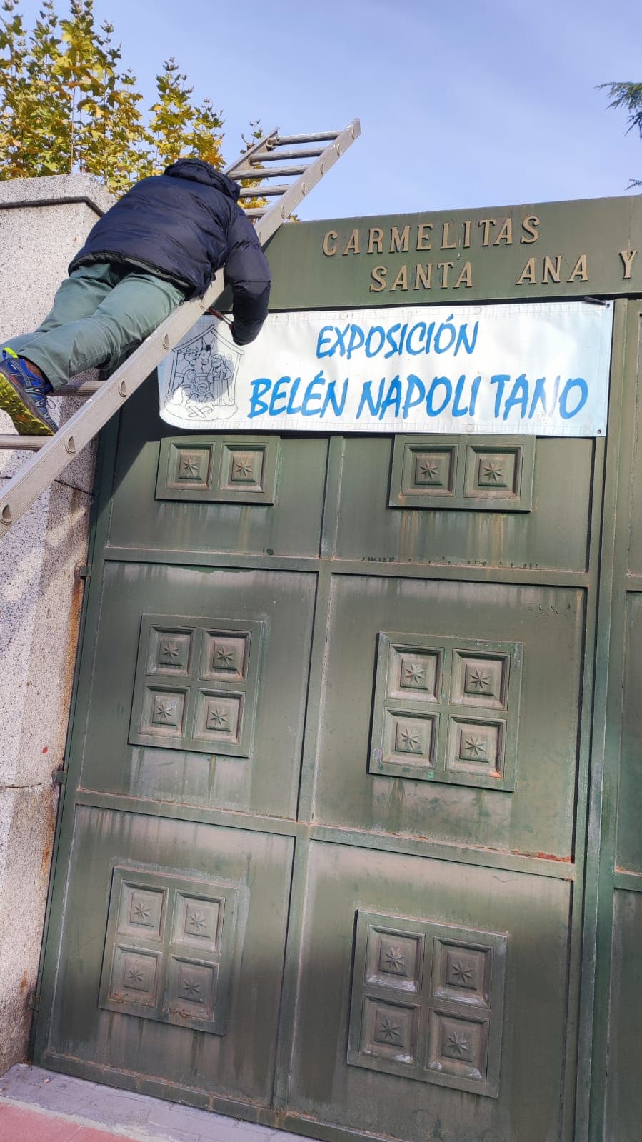 Montaje del belén 2025